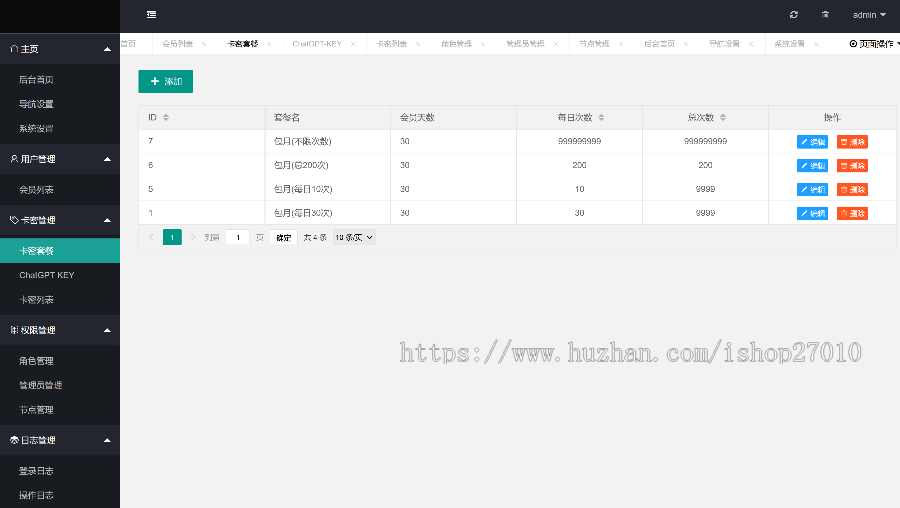 新版ChatGPT商业运营版系统源码,AI机器人,响应式ChatGPT源码
