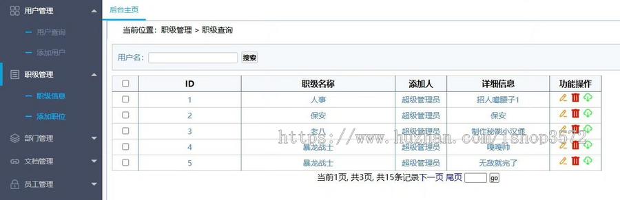 商城系统源码项目【基于SSM框架+thymeleaf的JAVA项目源码】