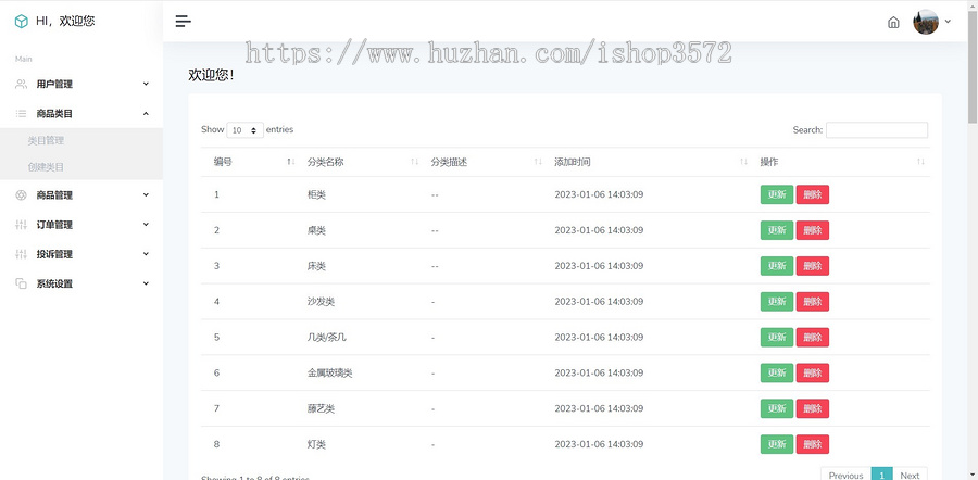 基于SpringBoot的家居购物商城Mysql8.0+Maven