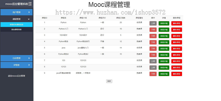 基于java 在线课程视频 教育 交流学习网站源码