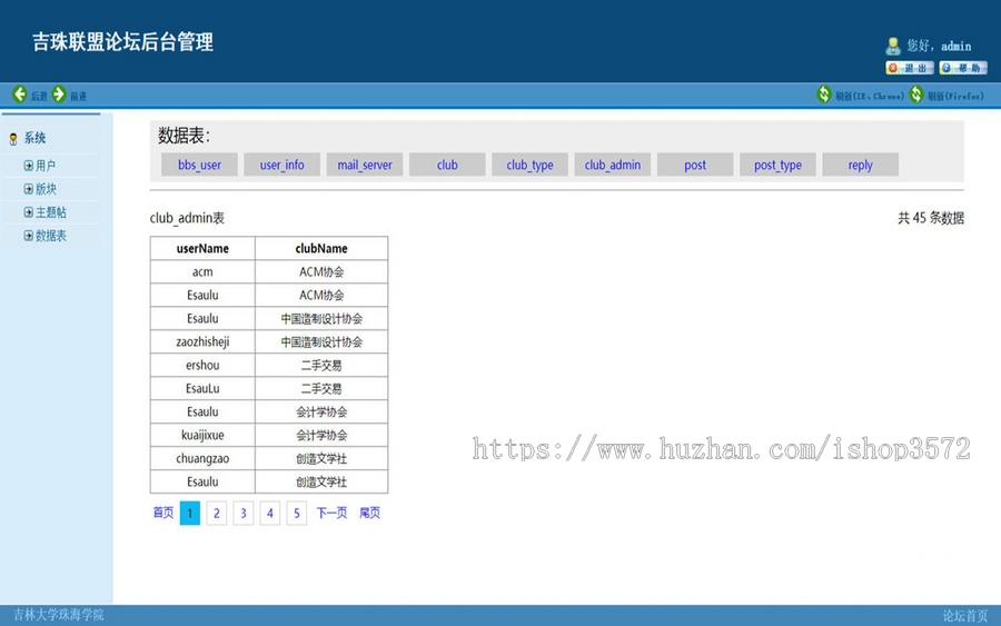 基于javaweb大学社团交流BBS平台源码项目源码