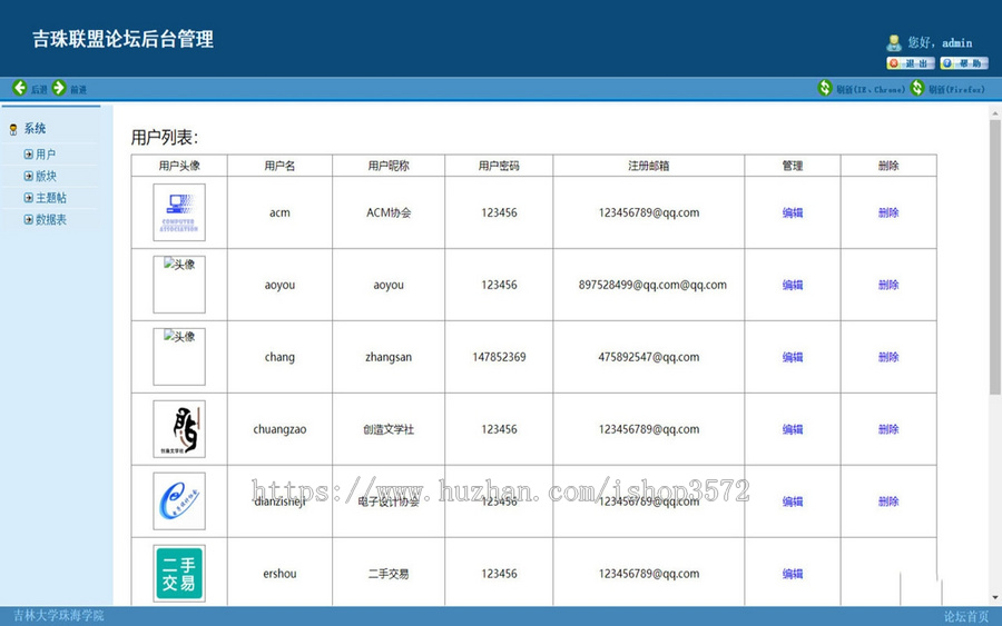 基于javaweb大学社团交流BBS平台源码项目源码