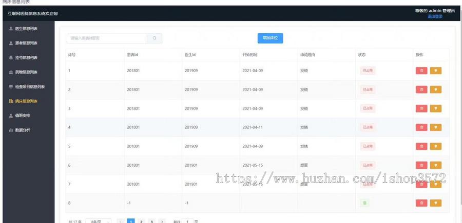 基于SpringBoot+Vue的医院挂号排班信息管理系统(源码+文档)