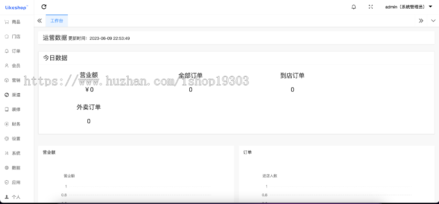 【8K保证金】外卖点餐系统|多门店|微信小程序|DIY装修|充值有礼|thinkphp|长期更新
