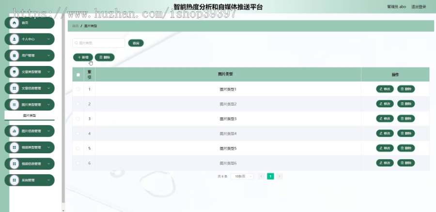 毕设java智能热度分析和自媒体推送平台springboot vue web2693毕业设计