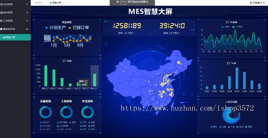 SpringBoot生产制造执行MES系统源码 MES源码主数据管理
