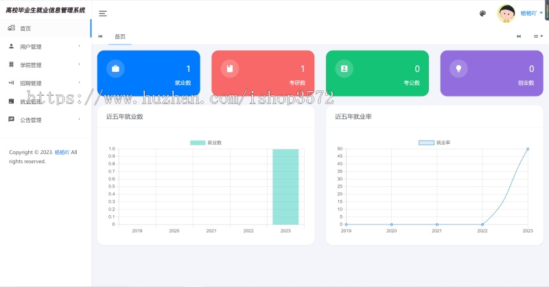 SpringBoot高校毕业生就业信息管理系统源码 附带详细运行指导视频