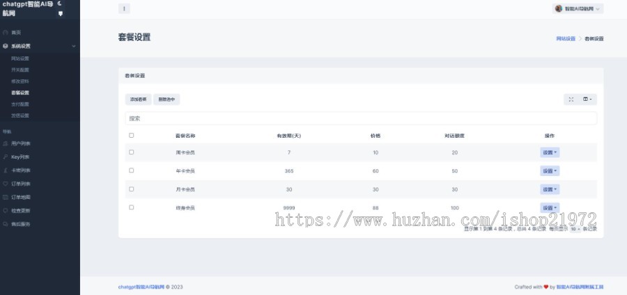 原发首发AI chatGPT系统商业版源码 运营版