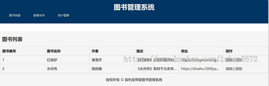 Java SpringBoot在线图书管理系统源码