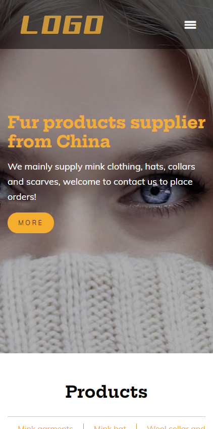 外贸网站源码英文网站女装服装企业网站模板HTML源码模板自适应手机端