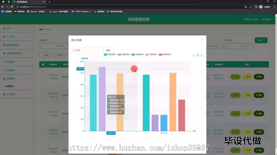 毕设springboot285基于Javaweb的药店管理系统的毕业设计