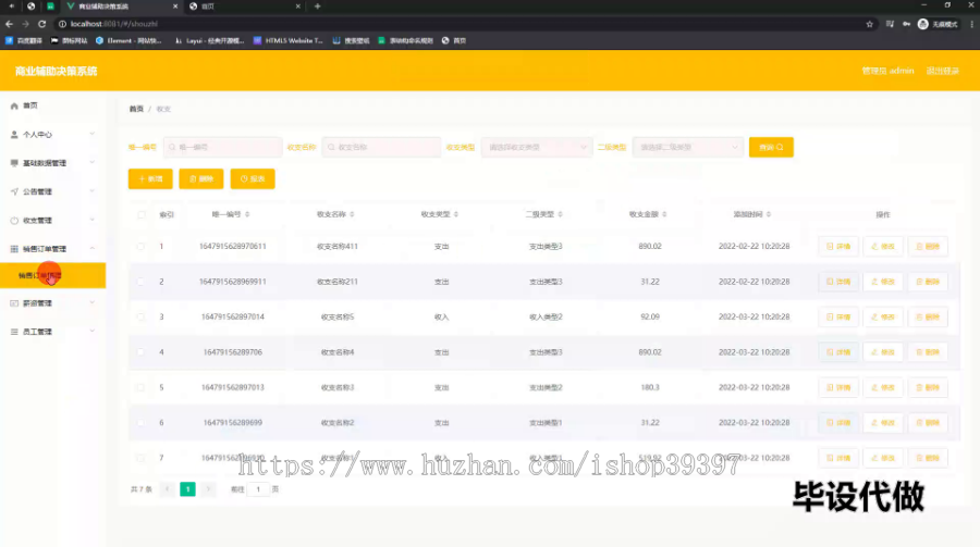 毕设springboot295基于Mysql的商业辅助决策系统的毕业设计