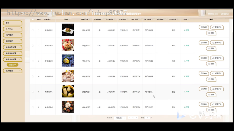 毕设weixin234基于微信小程序的中国各地美食推荐平台的springboot毕业设计