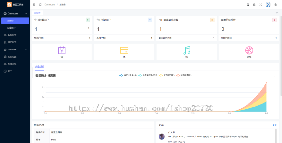 【升级版带后台】在线工具箱系统源码|在线加密解密|含上百款工具|优化修复版