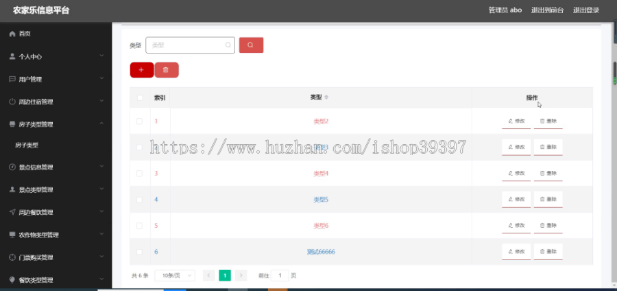 毕设ssm066农家乐信息平台的+vue毕业设计