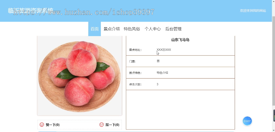 毕设ssm116临沂旅游咨询系统+vue毕业设计