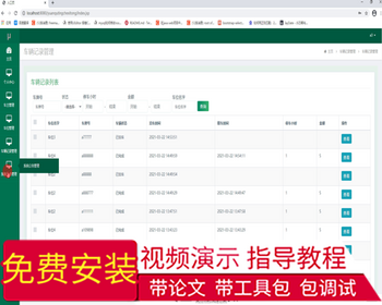 毕设ssm105基于JAVAEE技术校园车辆管理系统毕业设计