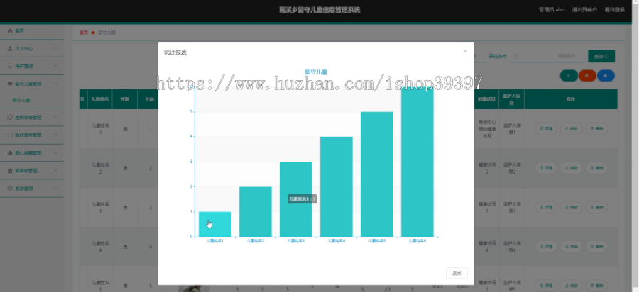 毕设ssm240葛溪乡留守儿童信息管理系统+vue毕业设计
