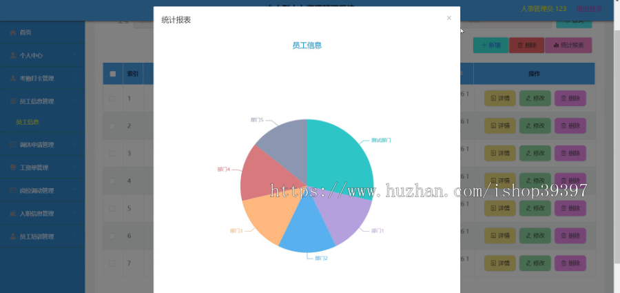 毕设ssm363基于javaweb的中小型人力资源管理系统+vue毕业设计