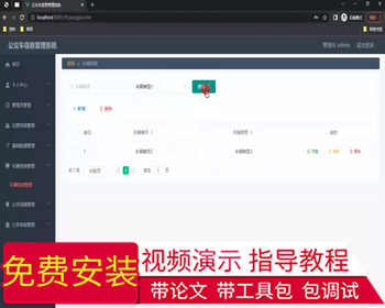 毕设ssm572公交车信息管理系统+vue毕业设计