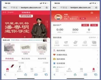 PHP多语言微信端H5端竞拍拍卖商城VIP会员+积分商城+任务+机器人+中文版+英语版