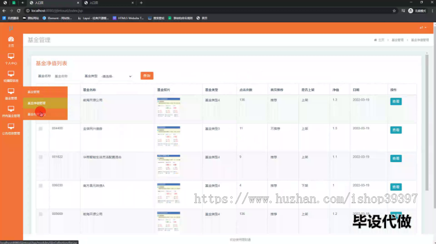 毕设ssm638理财通的+jsp毕业设计