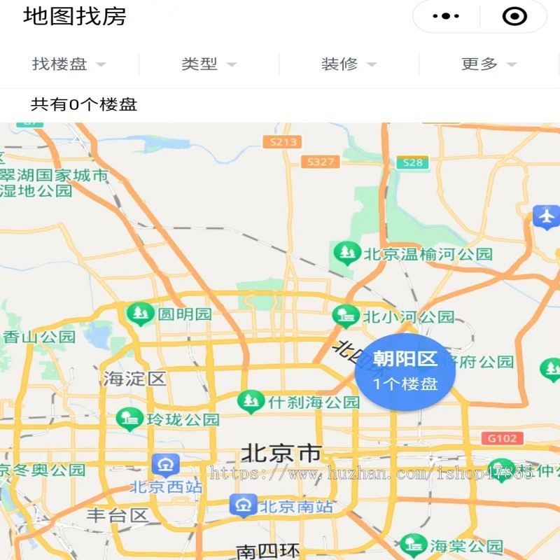 修复版地图找房小程序房屋租赁系统租房小程序源码房屋出租信息发布微信小程