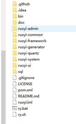 后台管理系统源码若依基于SpringBoot、Spring Security