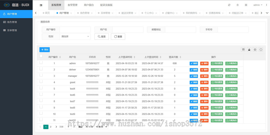 大学生食堂外卖点餐管理系统ssm项目,maven项目javaweb项目java
