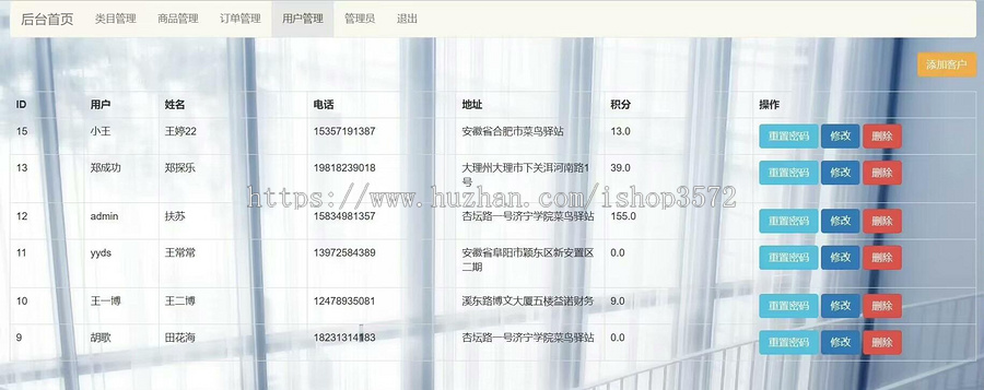 JavaWeb项目宠物商城(宠物管理系统),应用了SSM (Spring+Spr