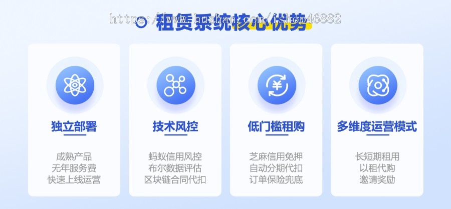 支付宝租赁小程序成品源码微信租赁小程序信用免押对接免押H5系统成品开发搭建