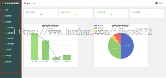 基于Vue+Springboot的社团管理系统源码