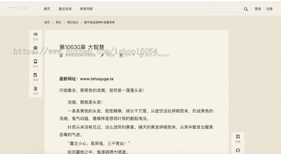 一一小说完整开源源码狂雨二开