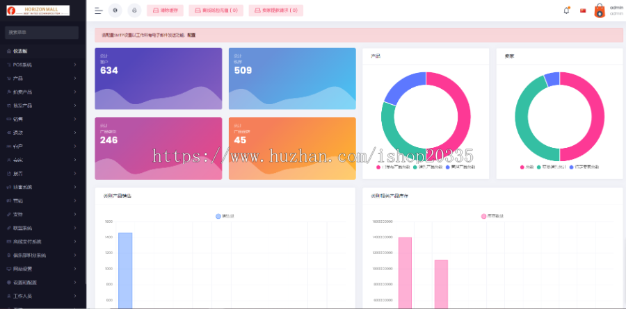 全开源跨境电商多商户多语言商城系统源码pc+h5+app支持一键采集铺货多商家入驻