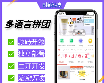 2023国际版多语言即拼商城运营版