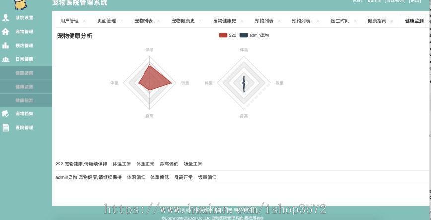 宠物医院管理系统,java项目,springboot项目