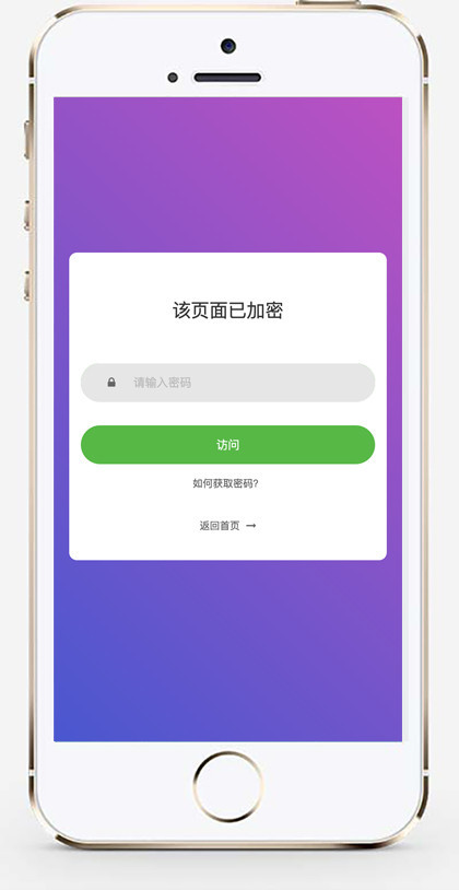 推荐 紫色任意PHP页面添加密码访问功能代码