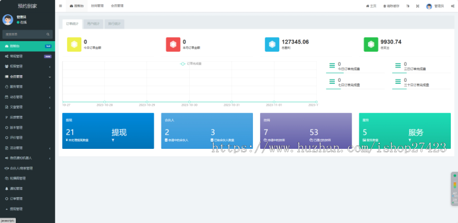 【运营版】上门足疗服务仿东郊到家公众号APP源码成熟H5系统同城足疗多门店合伙人分