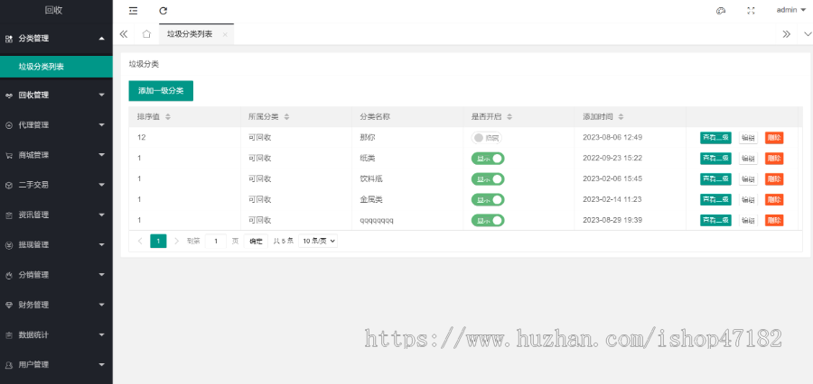 商品废品预约上门回收系统小程序 城市代理 二手车回收买卖市场程序源码安装部署二次开发