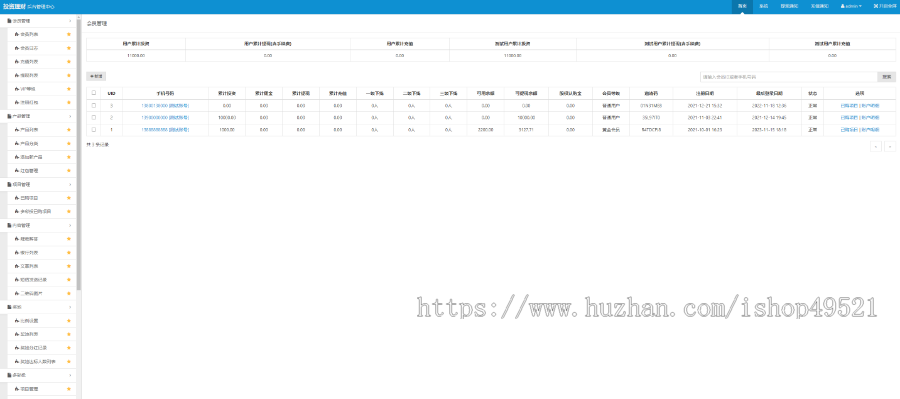 【热门爆款】理财投资全新P2P股票基金私募公募理财财富投资分红系统源码