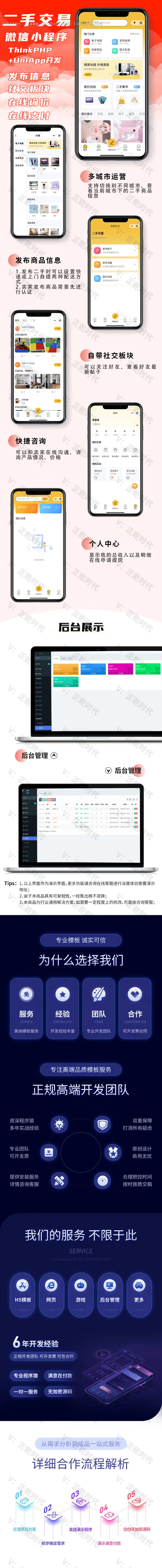 2024年新仿闲鱼二手交易商城小程序仿闲鱼完全开源全端uniapp