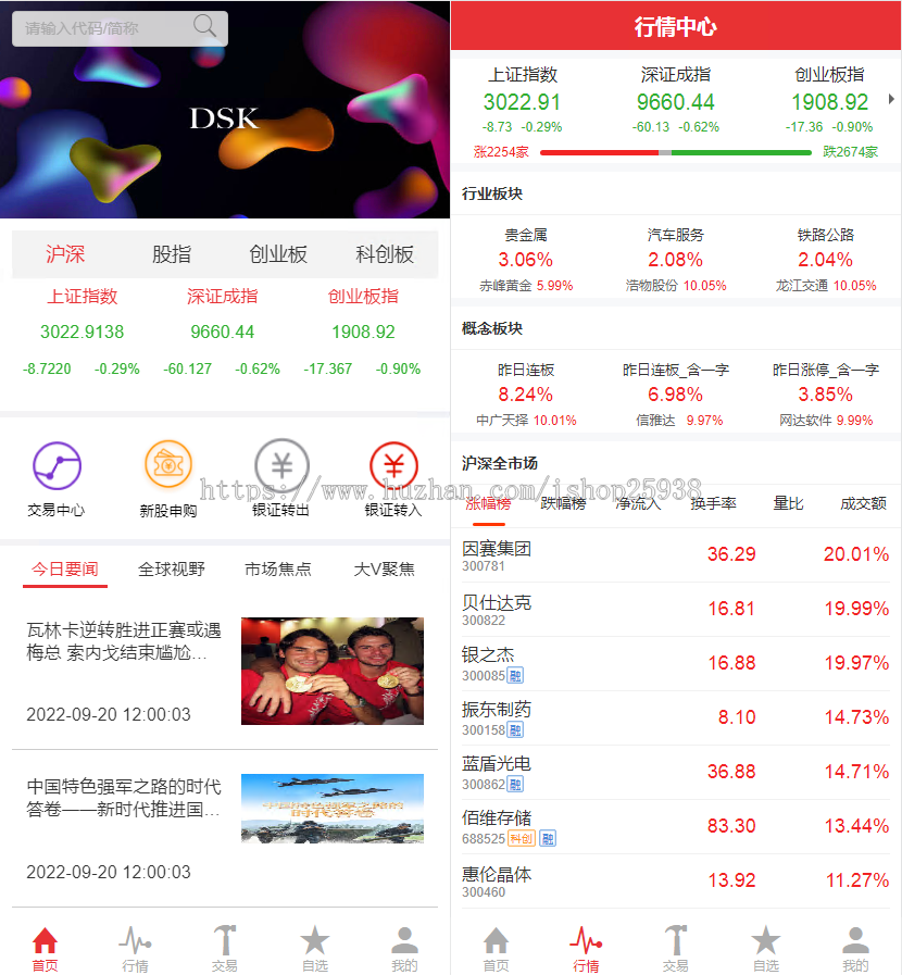 2024运营版新版股票交易系统/股票交易/新股申购/股票配资/打新股/K线完美显示