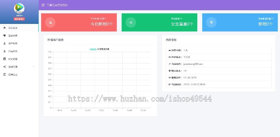 2026新升级版盲盒交友源码/月老在线牵盲盒/脱单交友盲盒/红娘交友盲盒h5交友盲盒源码