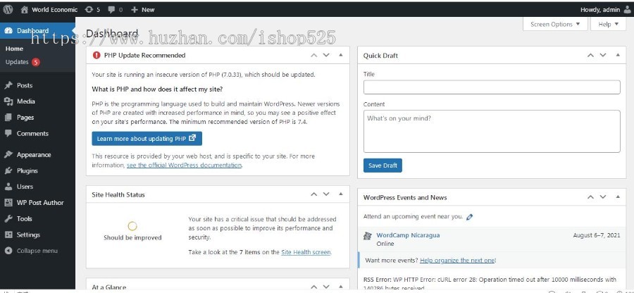 英文国外网站模板 科技资讯经典普通博客新闻wp主题 附送自动电脑采集软件
