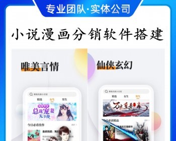 新款营运版小说漫画系统源码小说漫画在线阅读开源版免费付费小说系统H5/公众号/小程序