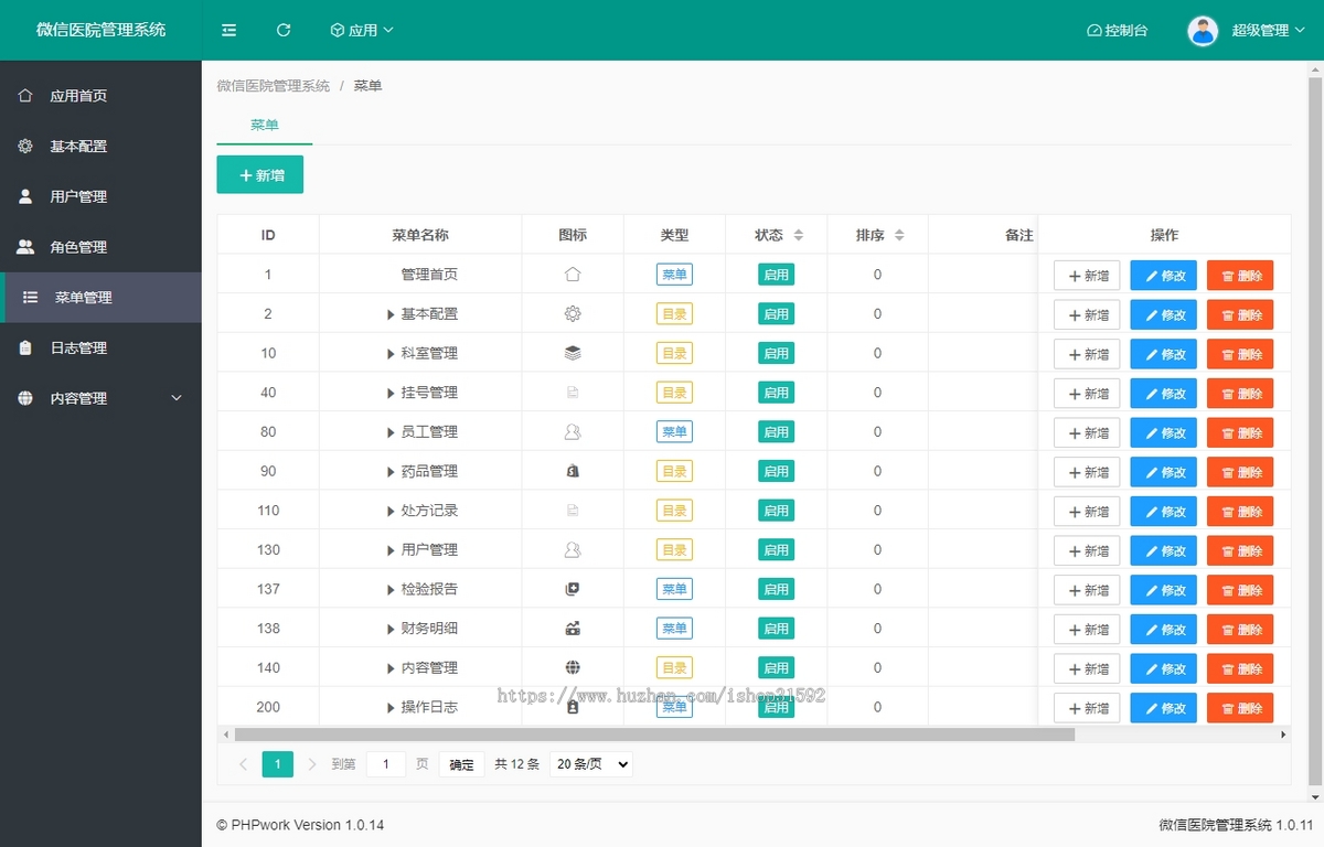 微信医院管理,在线预约挂号,处方缴费,检测报告,门诊社区预约核销,AI医生,微信公众号php源码