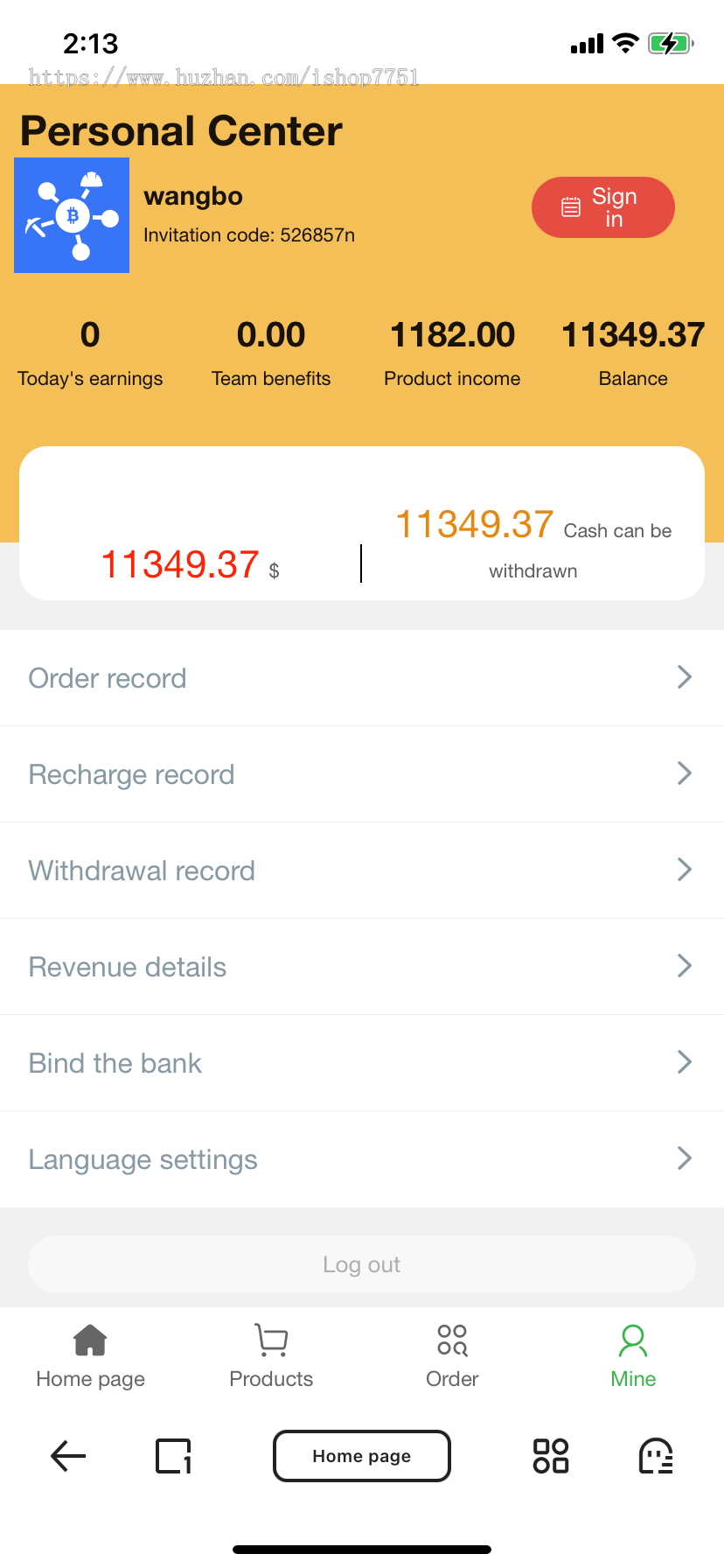 Thinkphp+uniapp开发的泰语投资系统源码/外贸运营版区块分红系统/支持二开
