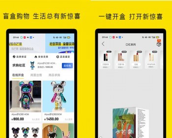 2025新UI版本盲盒商城源码系统交友软件魔盒数字藏品国际海外APP开发h5小程序搭建二开