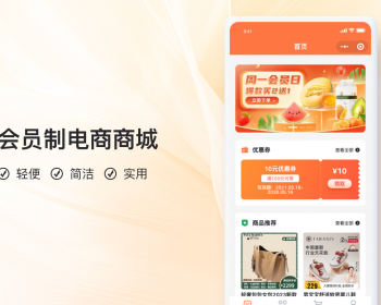 会员制电商小程序V1【全程上线服务】