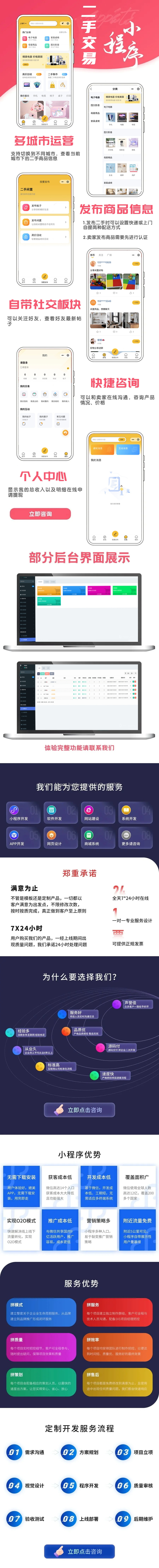 2024二手仿闲鱼交易小程序定制闲置物品交易平台软件开发 二手物品买卖软件定做